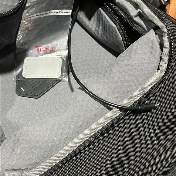 TUMI Jet Black Men's Backpack - Picture 6 of 14